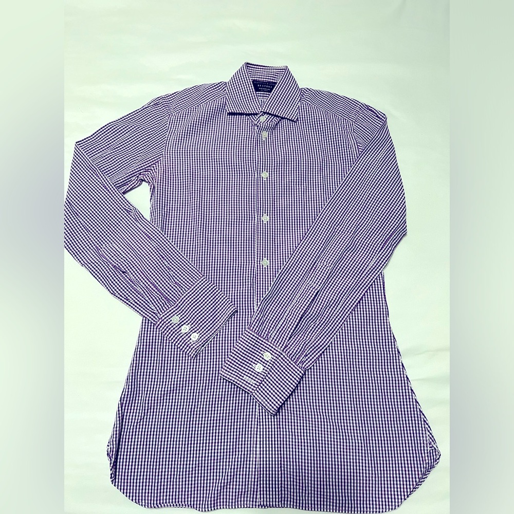 Turnbull & Asser Bespoke Long Sleeve Dress Shirt